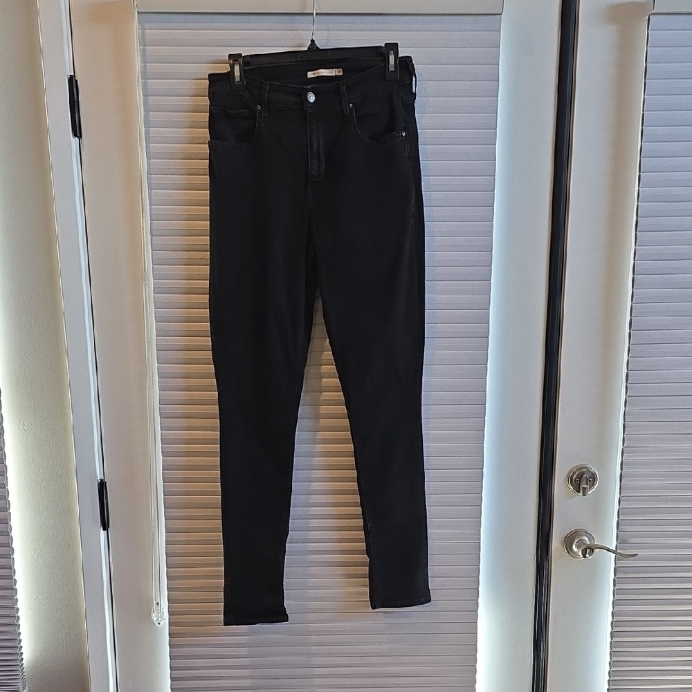 Levi's Black Skinny Stretch Jeans for Women